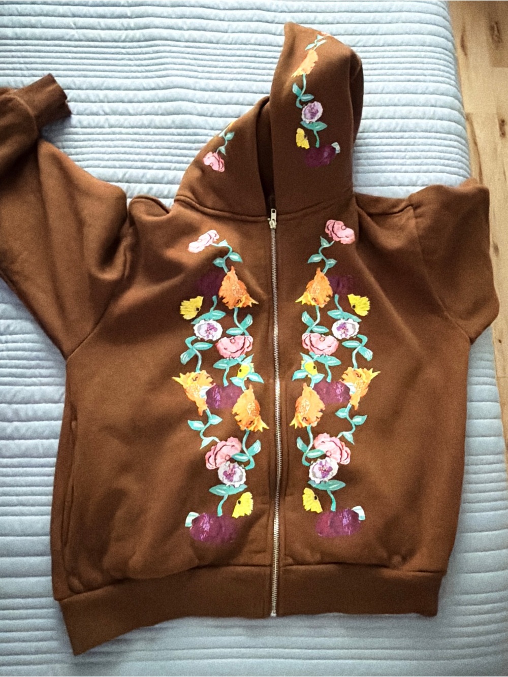 Taylor Swift Acoustic Floral Zip Hoodie
